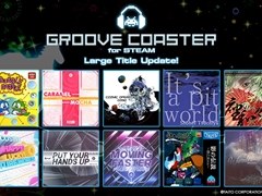 Steam版「GROOVE COASTER」,収録楽曲を10曲追加する大型アップデートを9月12日に実施。スコアアタックコンテストの開催も