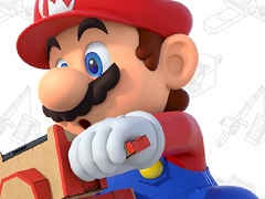「Nintendo Labo」で作った“バイクToy-Con”が「マリオカート8 デラックス」に対応。ダンボール風のSwitch本体が賞品のコンテストも開催に