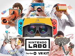 「Nintendo Labo Toy-Con 04: VR Kit」が本日発売。VRゴーグルと5種のToy-Conを組み合わせてVR体験を楽しめる