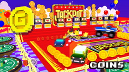 画像集 No.003のサムネイル画像 / ボクセルグラフィックスのカーバトル「チキチキBOXYRACERS」が配信開始