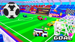 画像集 No.006のサムネイル画像 / ボクセルグラフィックスのカーバトル「チキチキBOXYRACERS」が配信開始
