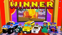 画像集 No.008のサムネイル画像 / ボクセルグラフィックスのカーバトル「チキチキBOXYRACERS」が配信開始