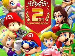 「マリオカート ツアー」の2周年を記念したツアーが開幕。複数のマシンをラインナップしたオファーやURキャラの出現率がアップしたドカンを用意