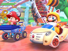 「マリオカート ツアー」でネコツアーがスタート。猫耳が印象的なマリオや肉球をモチーフにしたグライダーなども登場