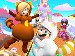 「マリオカート ツアー」でアイスツアーが開幕。しろタヌキマリオやアイスクリームが目を引く“スウィートな”新コースも登場
