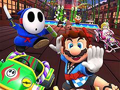 「マリオカート ツアー」,忍者ツアーが本日スタート。Wii カラカラいせきを舞台にしたレースや和の装いとなった“ヘイホー(にんじゃ)”らが登場