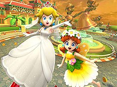 「マリオカート ツアー」,プリンセスツアーを5月31日に開始。Wii デイジーサーキットとGBA ピーチサーキットでレースを繰り広げよう