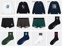 GUと「遊戯王カードゲーム」のコラボコレクションが9月中旬に発売。千年パズルやブラック・マジシャンをデザインしたアイテムを用意