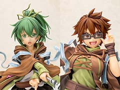 「遊戯王カードゲームモンスターフィギュアコレクション」に「風霊使いウィン」「地霊使いアウス」が登場。予約を受付中