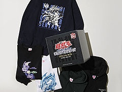 「遊戯王オフィシャルカードゲーム」×GUのコラボアイテムが9月15日に発売決定。特別仕様のカードが付属する「スウェットボックス」も用意