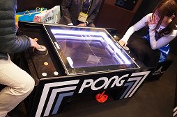 画像集 No.004のサムネイル画像 / ［JAEPO2018］エレメカになった「PONG」プレイレポート。見た目はアナログながら1人プレイも可能に