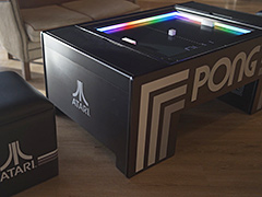 JAEPO2018に出展された「TABLE PONG」が,大塚家具のIDC OTSUKA 新宿ショールームで先行独占販売中。期間中は誰でも体験可能