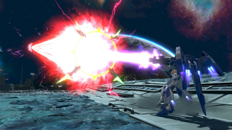 画像集 No.002のサムネイル画像 / ［JAEPO2019］「機動戦士ガンダム エクストリームバーサス2」新規参戦機体は“ライトニングガンダムフルバーニアン”。今春には“騎士ガンダム”も
