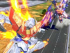 「機動戦士ガンダム エクストリームバーサス2」に,筐体4台を貸し切ってプレイできる新機能「グループプレイ」が追加