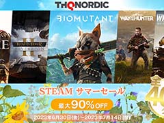全409タイトルが,最大90%オフに。「THQ Nordicサマーセール」&「HandyGamesサマーセール」がSteamにて開催