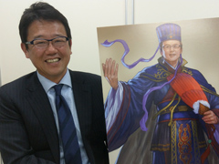 古田敦也さん,諸葛孔明になる。スクエニのスマホアプリ「破軍・三國志」のボイス収録現場に潜入