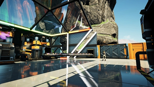 画像ギャラリー No.004のサムネイル画像 / 「Satisfactory」，大規模工場の移動に役立つエレベーターやコンベア用の壁穴など，さまざまな新要素を追加するアップデートを実施