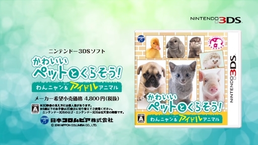 ˥ƥɡ3DS֤襤ڥåȤȤ餽 ˥ɥ륢˥ޥץץ⡼󡦥ӥǥ