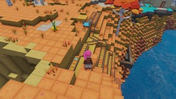 画像集 No.004のサムネイル画像 / 「PixARK」,生物やアイテムの情報を調査できる「スキャナー」が登場。アイテム運搬に便利な乗り物「トロッコ」と「いかだ」も