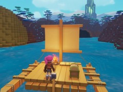 「PixARK」,生物やアイテムの情報を調査できる「スキャナー」が登場。アイテム運搬に便利な乗り物「トロッコ」と「いかだ」も