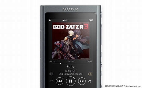 画像集 No.003のサムネイル画像 / 「GOD EATER 3」,「ウォークマン Aシリーズ」&「ワイヤレスヘッドセット」コラボモデルのデザインが公開&注文受付がスタート