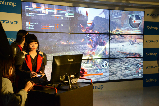 画像集 No.009のサムネイル画像 / 「GOD EATER 3」発売記念イベントレポート。OPテーマ「stereo future」を歌うBiSHが登場し,開発陣とトークを展開した