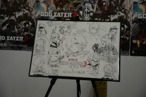 画像集 No.023のサムネイル画像 / 「GOD EATER 3」発売記念イベントレポート。OPテーマ「stereo future」を歌うBiSHが登場し,開発陣とトークを展開した