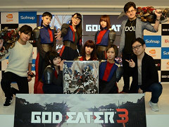 「GOD EATER 3」発売記念イベントレポート。OPテーマ「stereo future」を歌うBiSHが登場し,開発陣とトークを展開した