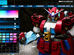 「New ガンダムブレイカー」,「俺ガンダム」創出に欠かせない「塗装」に関する最新情報が公開。光沢仕上げやウェザリングも可能に