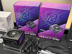ASRockらしいこだわりを盛り込んだ電源ユニットが国内初披露。一部の製品は12月13日に販売開始