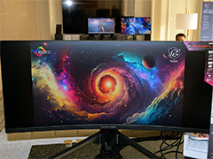 4K/240HzとフルHD/480Hz表示に対応する31.5型モデルなど,ASRockがゲーマー向けディスプレイを展示