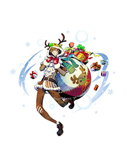 画像集 No.006のサムネイル画像 / 「世紀末デイズ」のクリスマスイベントが12月21日にスタート。羽間緑ら3キャラクターのクリスマスコスチューム画像を4Gamerで独占公開