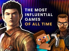 BAFTA,「史上最も影響力のあるゲーム」のベスト21を発表。「Doom」や「スーパーマリオブラザーズ」を抑え,第1位は「シェンムー」に