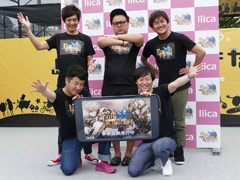 新作スマホアプリ「ファイブキングダム」が沖縄国際映画祭に登場。とろサーモン,和牛,平成ノブシコブシが登壇したステージイベントをレポート