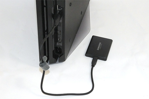 画像集 No.016のサムネイル画像 / 【PR】Samsungの高速外付けSSD「Portable SSD T5」でPS4のゲーム読み込みを高速化してみよう!
