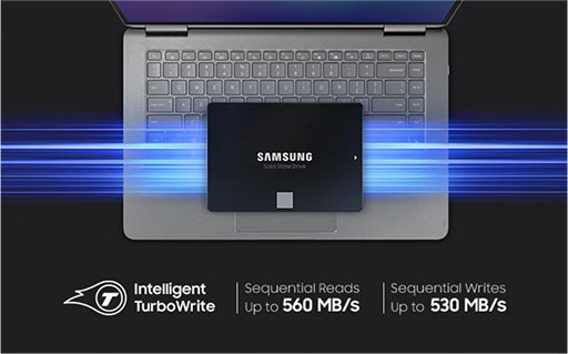 画像集#002のサムネイル/TLC NAND採用のSamsung製2.5インチSSD「SSD 870 EVO」が国内発売。250GBモデルで税込5000円