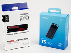 PS5のストレージを12TBも増量! ゲームをたっぷりインストールできるSamsungのSSD「990 PROヒートシンク」と「T5 EVO」【PR】