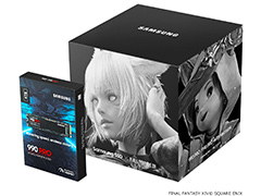 「FFXIV: 黄金のレガシー」コラボ収納ボックスが付いたM.2 SSD「Samsung 990 Pro」発売
