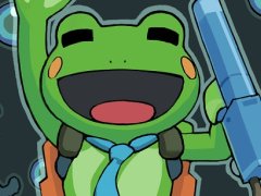 Switch版「ケロブラスター」の配信が本日スタート。二足歩行のカエルを操作するステージクリア型アクションゲーム