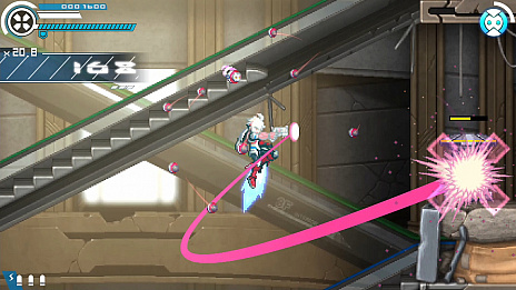 画像集 No.025のサムネイル画像 / 「白き鋼鉄のX THE OUT OF GUNVOLT」の発売日が2019年9月26日に決定。PS4版とPC版も同日にリリース