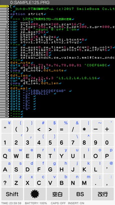 画像集 No.005のサムネイル画像 / Nintendo Switch用のBASIC環境「プチコン4 SmileBASIC」が2018年秋に登場。HD振動やモーションIRカメラを利用可能