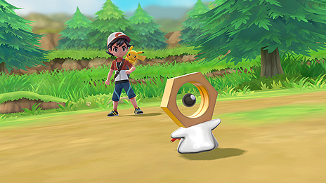 画像集 No.008のサムネイル画像 / 「ポケモンGO」に現れた謎のポケモンは「メルタン」。「ポケットモンスター Let's GO！ ピカチュウ・イーブイ」の新情報として明らかに