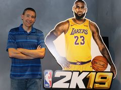 「NBA 2K19」,ハンズオン&シニアプロデューサーのエリック・ベニッシュ氏インタビューをお届け。「お金を払う価値のあるものを毎年リリースする」