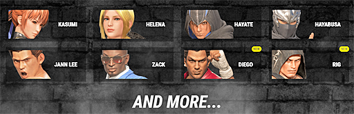 画像集 No.010のサムネイル画像 / 「DEAD OR ALIVE 6」,新キャラクターの「ディエゴ」と「リグ」が,「EVO 2018」のイベント「DOA EVO SHOWDOWN 2018」の開催に合わせて公開