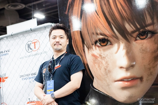 画像集 No.008のサムネイル画像 / 「DEAD OR ALIVE 6」プロデューサー兼ディレクター，新堀洋平氏にEVO2018会場でインタビュー。現在の開発状況は「20％前後」