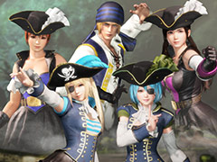「DEAD OR ALIVE 6」基本無料版が全世界累計100万DLを突破。「DOA6 七つの海のパイレーツコスチュームvol.2」の配信も開始