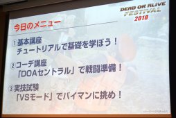 画像集 No.013のサムネイル画像 / 「DOA6」の新キャラ3名や,「DOAX3 Scarlet」が発表されたファン感謝イベント「DEAD OR ALIVE FESTIVAL 2018」レポート。トーナメントやコスプレ大会も