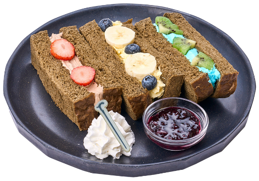 画像集 No.015のサムネイル画像 / カプコンカフェ「デビル メイ クライ」シリーズコラボの試食会レポート。ダンテをはじめとしたキャラクターたちをイメージしたメニューを楽しめる