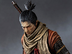 「SEKIRO」主人公・狼の1/6スケール スタチューが登場。体のラインや忍義手,そして台座まで,ディテールにこだわった造形に