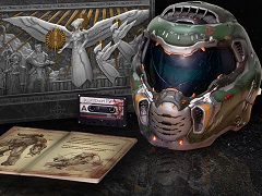 PS4「DOOM Eternal Collector’s Edition」の予約受け付けが開始。実際に被れるドゥームスレイヤーヘルメットなどさまざまな特典が付属